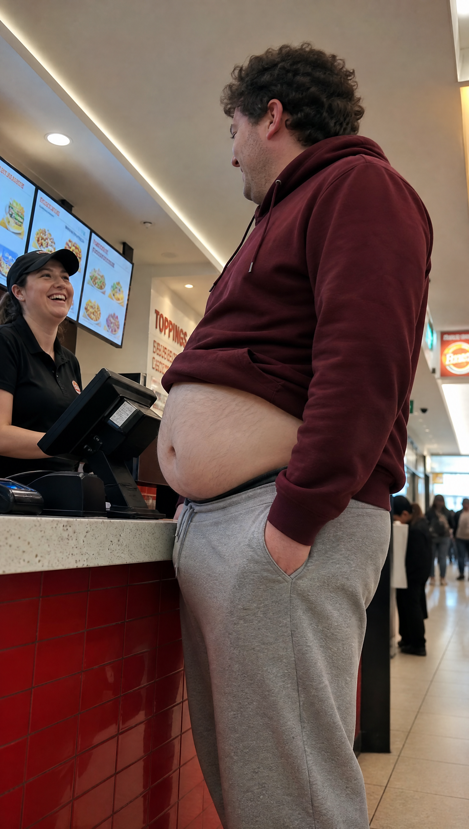 BellyBag reaction shot